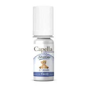 27 BEARS 10ML - CAPELLA SILVERLINE (1) : Nicotine - CONCENTRE