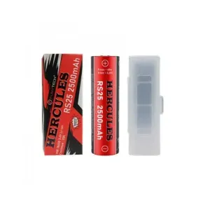 Accu RS25 18650 2500mAh 20A - Hercules by Fumytech