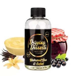 Blackcurrant Jam and Custard 200ml Dripping Desserts